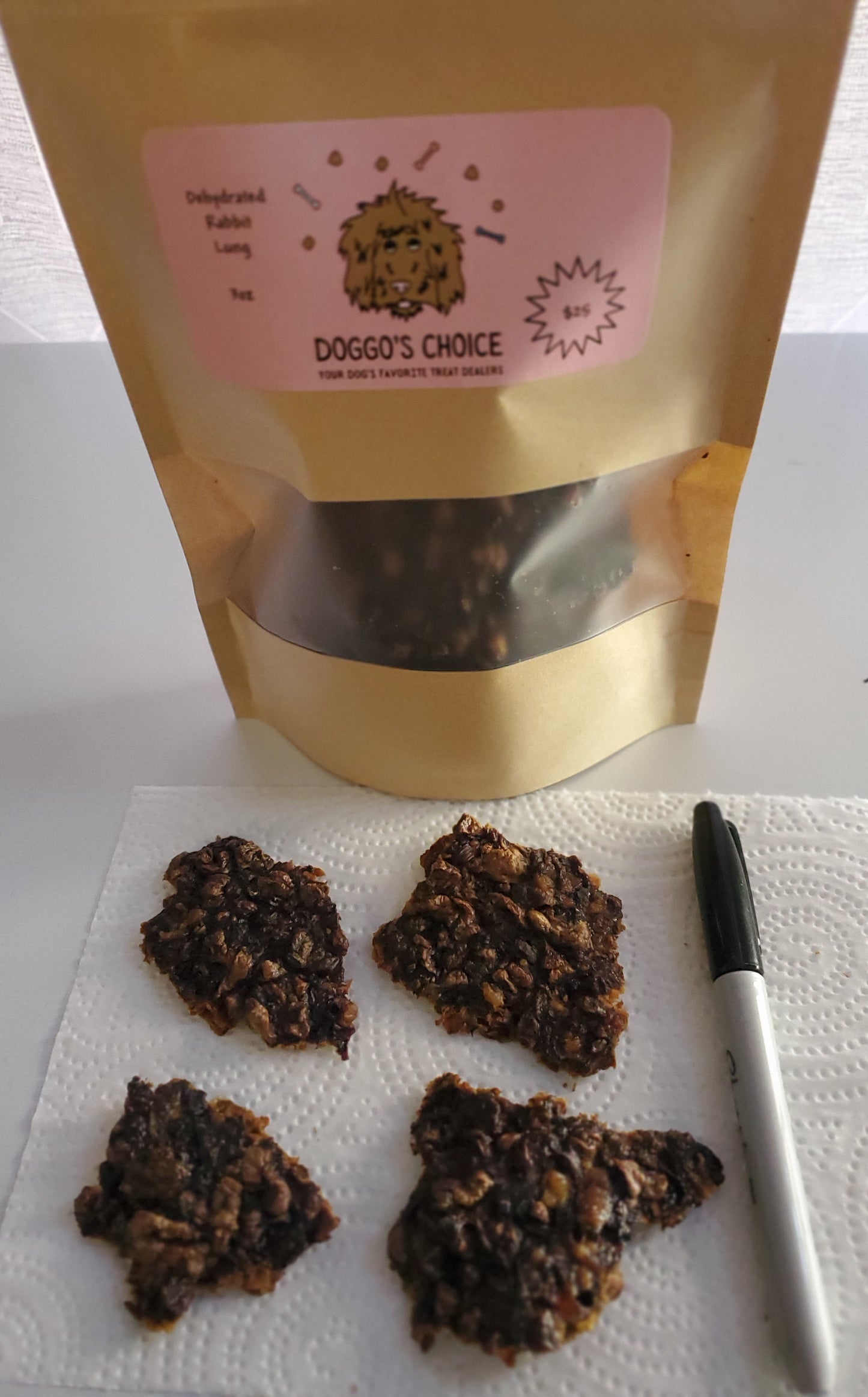 Dehydrated Rabbit Lung
